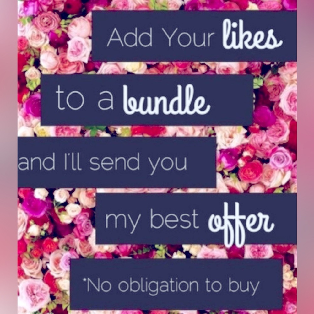 I love bundles save on shipping all reasonable offers welcome🩷❤️🧡💛💚🩵💙💜